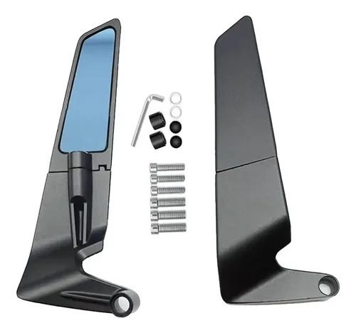 [DKG01800541] RETROVISOR DE ALERON AZUL ZX-H3250 YAMAHA HONDA SUZUKI