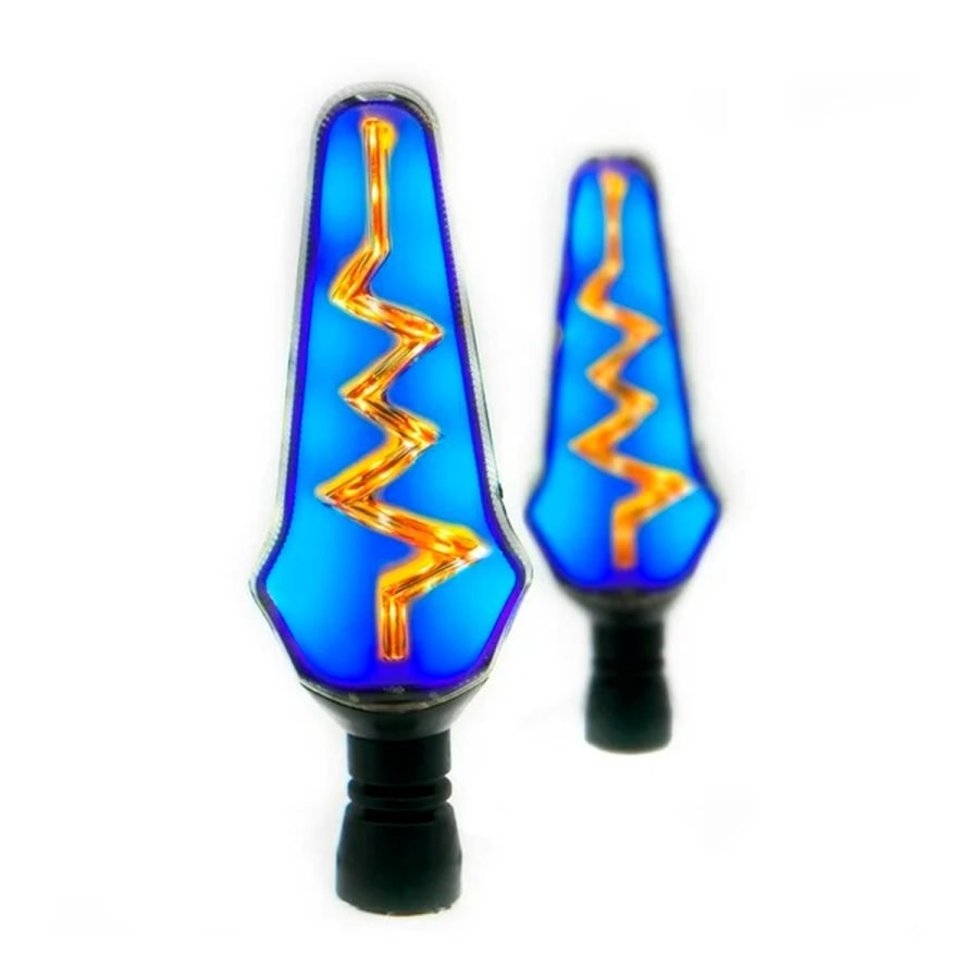 [DKG01800107] VIA LED AMARILLA/AZUL RACING 007